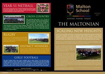 THE MALTONIAN Winter 2017