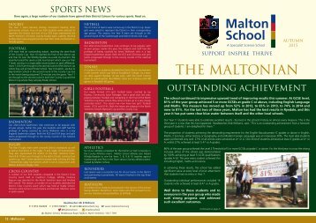 THE MALTONIAN Autumn 2015