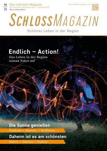 SchlossMagazin Augsburg Nordschwaben + Fünfseenland Juni 2021