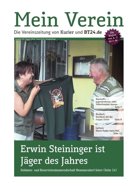 Erwin Steininger ist Jäger des Jahres Soldaten - Mein Verein ...