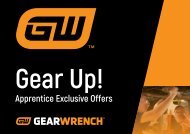 GEAR UP with GEARWRENCH
