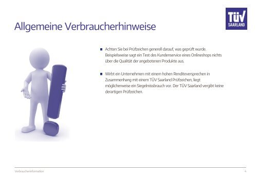 Verbraucherinformation MDH AG