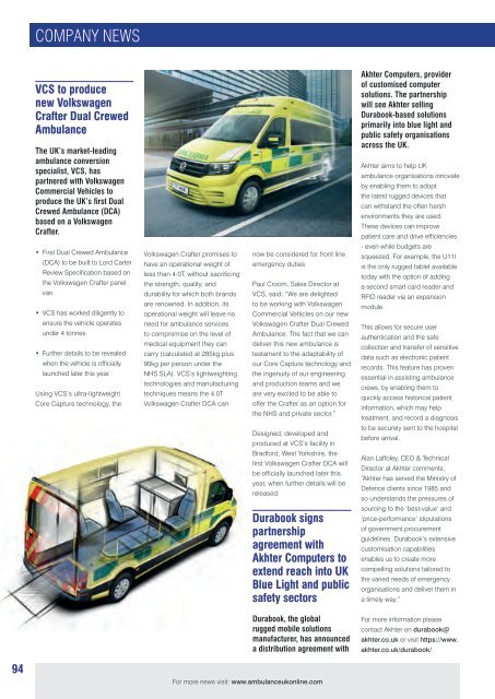 Ambulance UK - June 2021