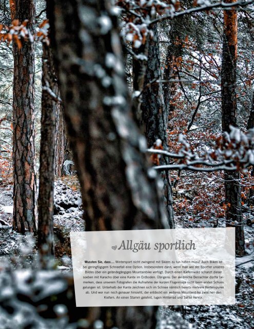 Griaß di´Winter: Zeit zum Träumen