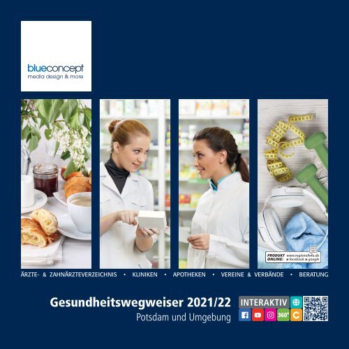 Gesundheitswegweiser Potsdam und Umgebung 2021/22