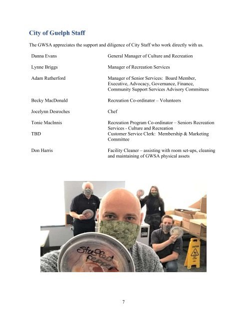 GWSA 2020-21 Annual Report