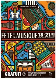 Dossier presse - Fête de la Musique à Liège 2021