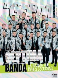 La Gorda Magazine Año 5 Edición Número 55 Junio 2019 Portada: La Séptima Banda
