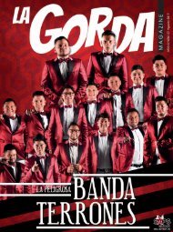 La Gorda Magazine Año 5 Edición Número 57 Agosto 2019 Portada: Banda Terrones