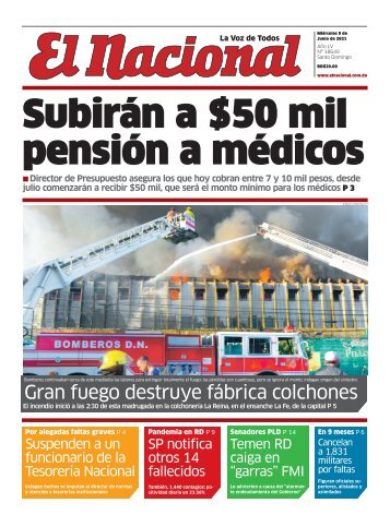 Impreso del miércoles 09 de junio 2021
