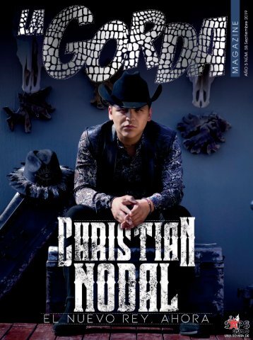 La Gorda Magazine Año 5 Edición Número 58 Septiembre 2019 Portada Christian Nodal