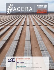 Newsletter ACERA - Mayo 2021