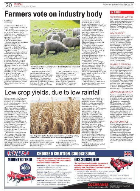 Ashburton Courier: June 10, 2021