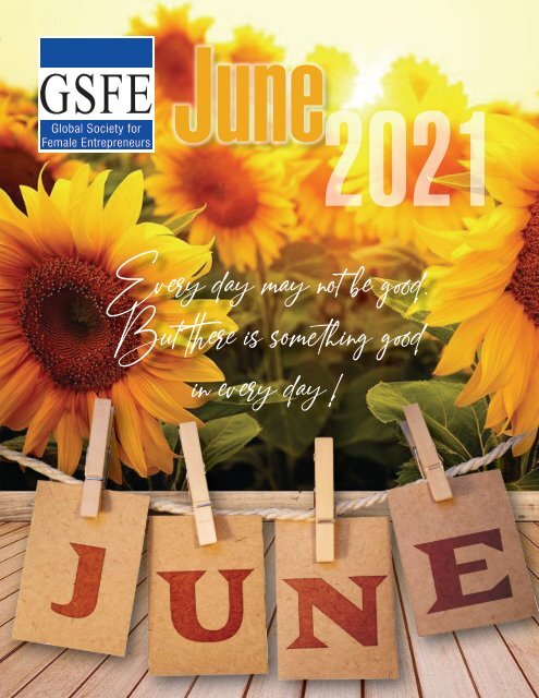GSFE Newsletter-June 2021