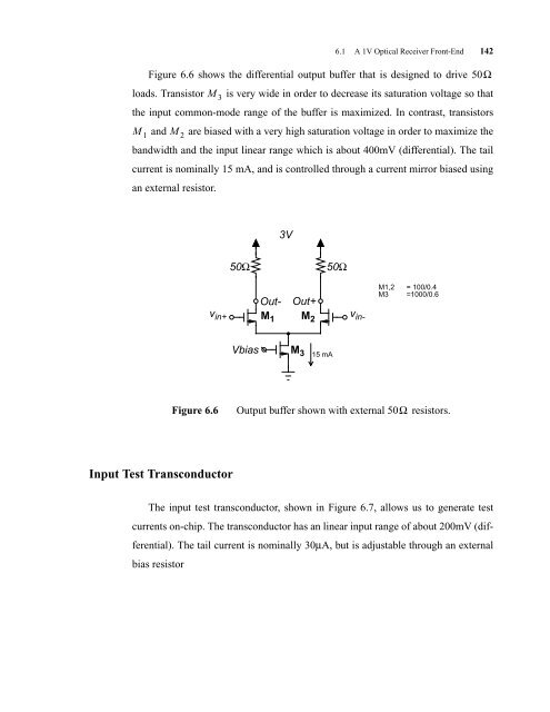 CMOS Optical Preamplifier Design Using Graphical Circuit Analysis