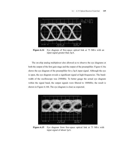 CMOS Optical Preamplifier Design Using Graphical Circuit Analysis