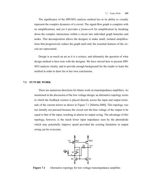 CMOS Optical Preamplifier Design Using Graphical Circuit Analysis