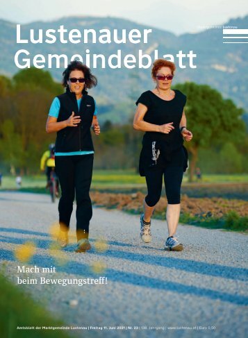 Lustenauer Gemeindeblatt Nr. 23 | Freitag 11. Juni 2021