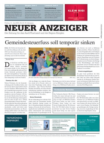 Neuer Anzeiger 11. Juni 2021