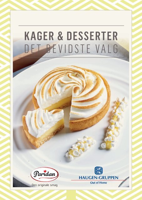 Kager og desserter - Det bevidste valg