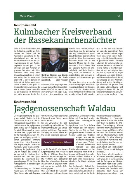 BT24.de - Mein Verein - Nordbayerischer Kurier