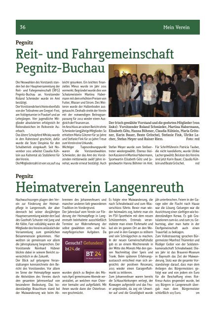 BT24.de - Mein Verein - Nordbayerischer Kurier