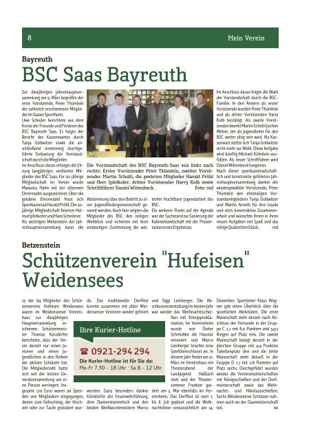 BT24.de - Mein Verein - Nordbayerischer Kurier