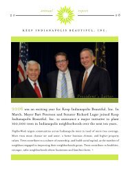 annual report 06 20 - Keep Indianapolis Beautiful