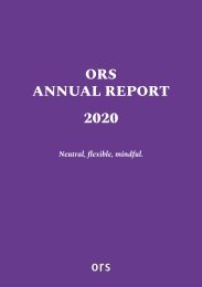 ORS Annual Report 2020 English
