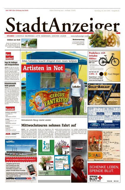 Stadtanzeiger Duelmen kw 24