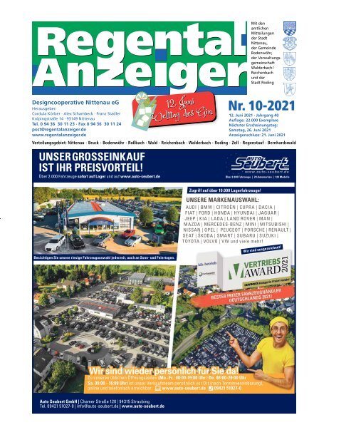 Regental-Anzeiger 10-21