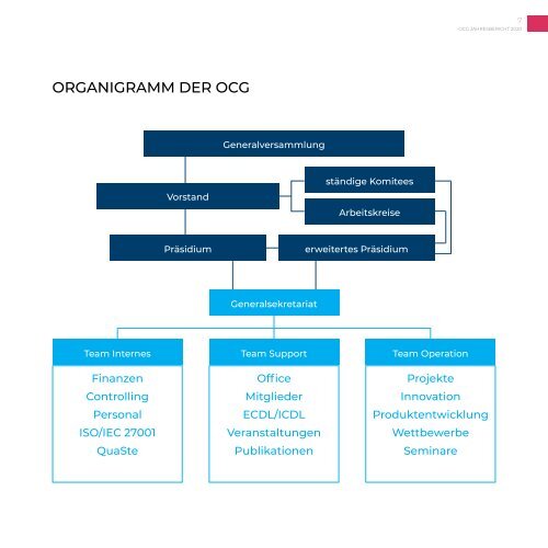 OCG Jahresbericht 2020