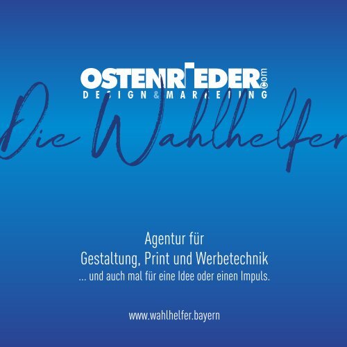 Die Wahlhelfer - Ostenrieder Design & Marketing