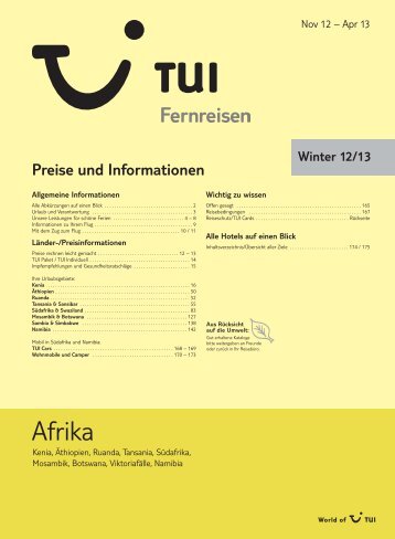 Afrika - TUI.at