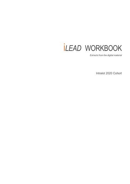 2020 iLEAD e-book