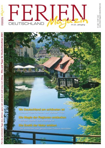 Ferienmagazin Deutschland 2021