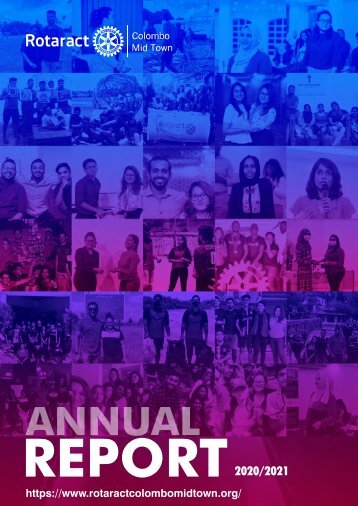 Rotaract Club of Colombo Mid Town's Annual Report for 2020-21