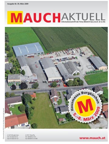 MAUCH aktuell Burgkirchen | Ausgabe Nr. 39 | März 2009