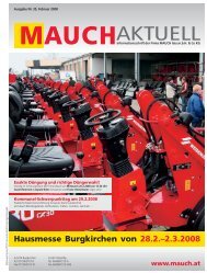 MAUCH aktuell Burgkirchen | Ausgabe Nr. 35 | Februar 2008