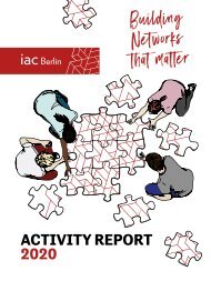 iac Berlin - Activity Report 2020