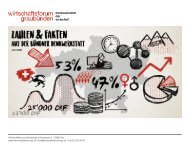 Wirtschaftsforum Graubünden - Zahlen und Fakten aus der Bündner Denkwerkstatt