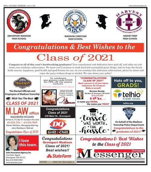 Groveport Messenger - June 13th, 2021