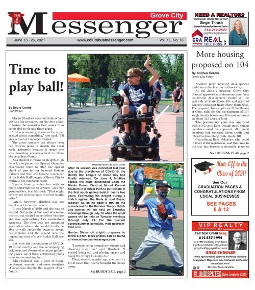 Grove City Messenger - June 13th, 2021