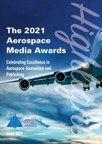 2021 Aerospace Media Awards brochure