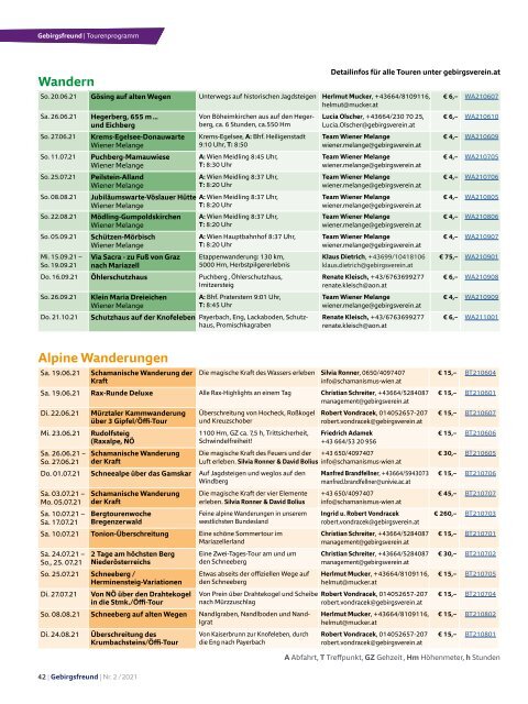 Gebirgsfreund Nr. 2/2021