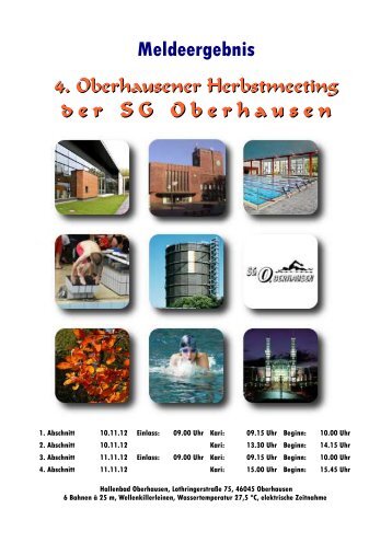 der SG Oberhausen - TV Ratingen
