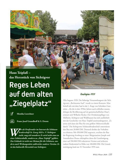 WOLL Magazin 2020.4 Winter I Warstein, Möhnesee, Rüthen