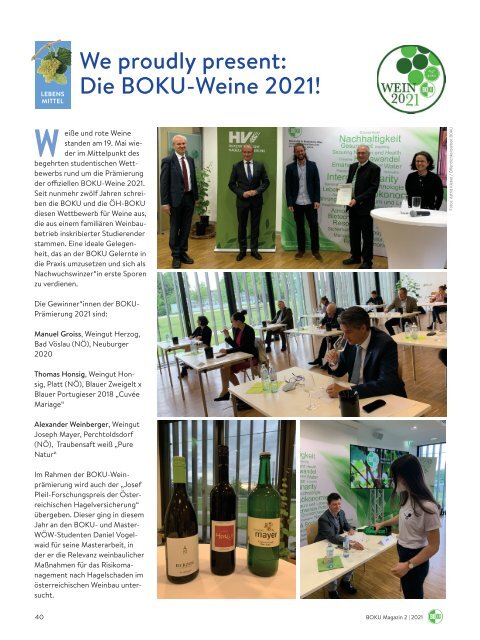 BOKU Magazin 2/2021