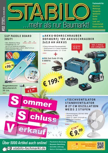 STABILO ...mehr als nur Baumarkt - aktuelles Werbeprospekt #KW 16 - Werbung gültig bis 30.04.2024