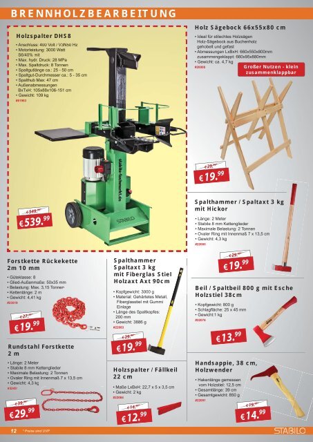 STABILO ...mehr als nur Baumarkt - aktuelles Werbeprospekt #KW 22 - Werbung gültig bis 11.06.2024